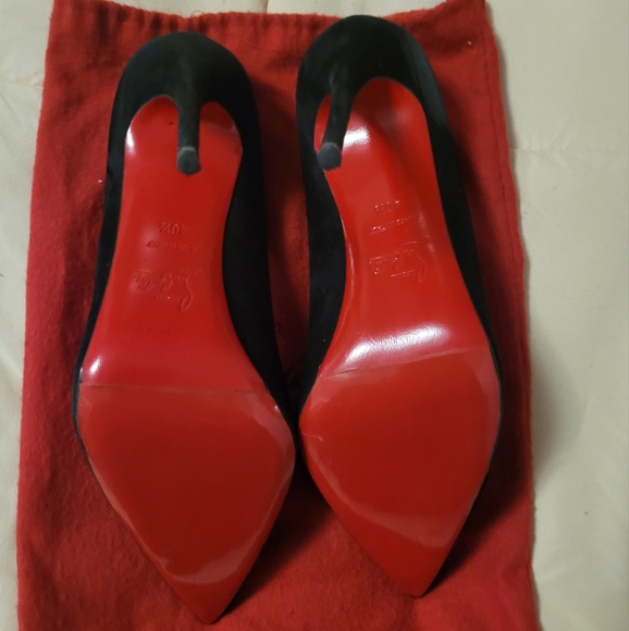 Christian Louboutin So Kate 40.5 Suede Black - Picture 3 of 6